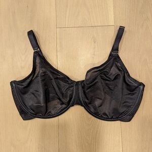 Sheer Black Soma Bra